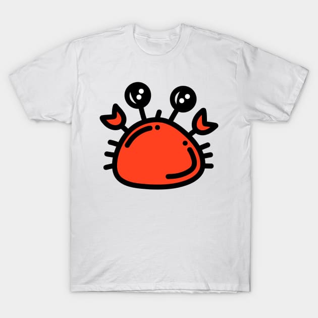 Cute crab T-Shirt by PanyaCreative